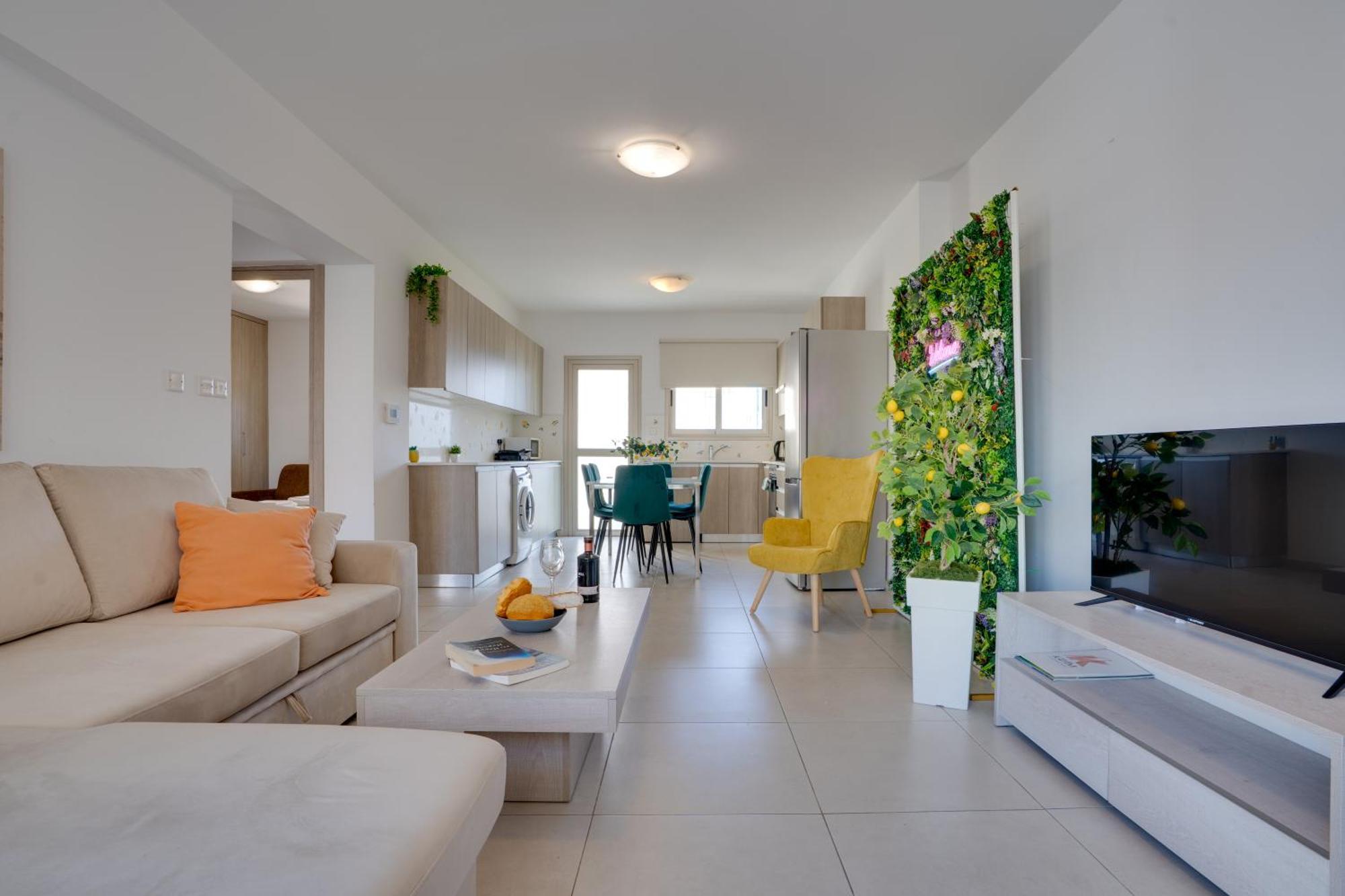 Апартаменты Lemon Paradise Centre 200m From Ларнака